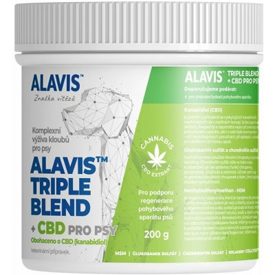 Alavis Triple Blend + CBD pro psy 200 g – Hledejceny.cz