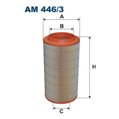 AM446/3 FILTRON Vzduchový filtr – Hledejceny.cz