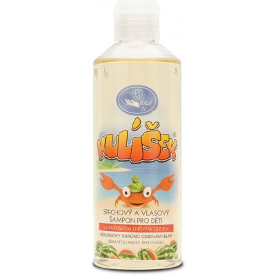 KULÍŠEK – dětský sprchový a vlasový šampon 250 ml – Zboží Mobilmania