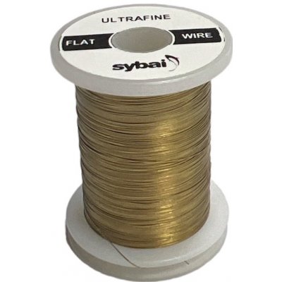 Sybai Drátek Flat Colour Wire Ultrafine Pale Gold – Hledejceny.cz