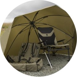 Korum Graphite Brolly shelter