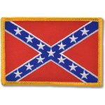 Moto nášivka Confederate Flag 9 cm x 6 cm – Hledejceny.cz