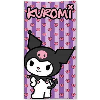 United Essentials bavlněná plážová osuška Kuromi 70 x 140 cm – Hledejceny.cz