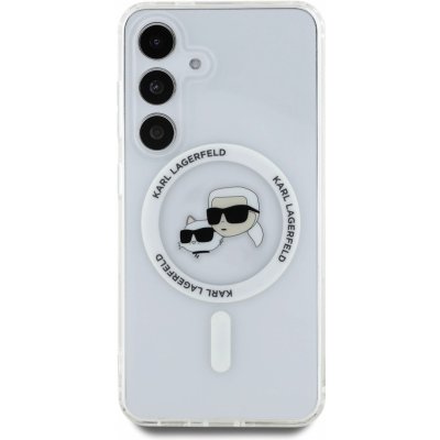 Karl Lagerfeld Magnetic IML Metal KC Heads Samsung S25 Plus bílé KLHMS25MHLSKCH – Zboží Živě