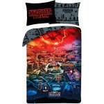Halantex povlečení z mikrovlákna Stranger Things motiv Welcome to Hawkins 70x90 140x200 – Sleviste.cz