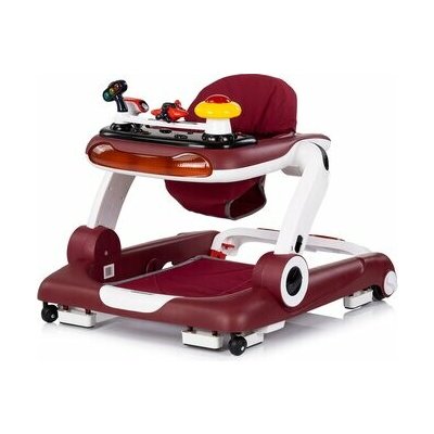 CHIPOLINO Chodítko interaktivní Little Explorer 4v1 Red – Zboží Mobilmania