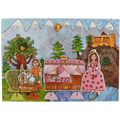 Marionetino Šípková Růženka loutková pohádka Dárková krabička: Baleno v krabičce – Zboží Dáma