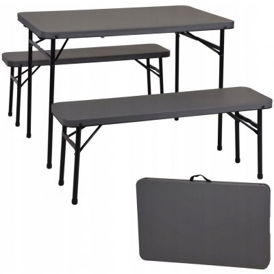 ProGarden KO-CM1000020 Kempingový set stůl + lavice PROGARDEN skládací – Zboží Dáma