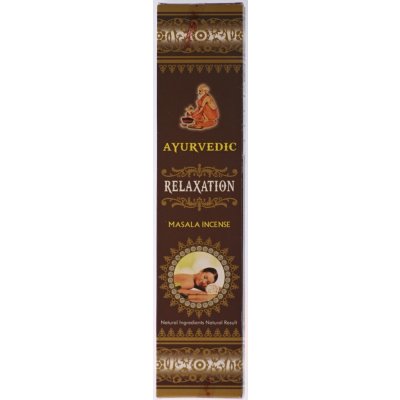 Ayurvedic vonné tyčinky Relaxation 23 cm 15 ks – Hledejceny.cz