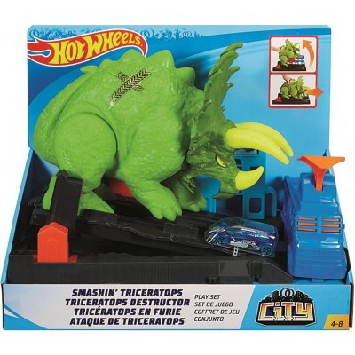 Hot Wheels CITY POSAĎ TRICERATOPSE – Sleviste.cz