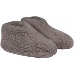 Txl Comfort dámská pánská domácí obuv ze střižní vlny šedá – Zboží Dáma