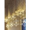 Vánoční osvětlení Emos Osvětlení vánoční Vločky závěs 84 cm 8 LED + 5 m přívodní kabel, teplá bílá