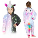 Svítící ve tmě jednorožec pyžamo onesie kigurumi – Zboží Mobilmania