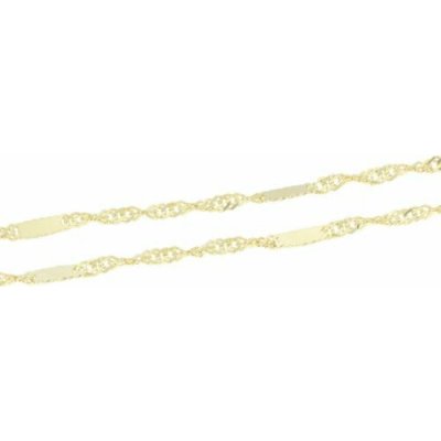 Zlatnictví U Kostela Ozdobný zlatý náramek lambáda typ 11. 17 cm 4666x25180466 – Sleviste.cz