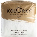 Kolorky Deluxe Velvet wild L 8-13 kg 19 ks – Zboží Dáma