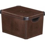CURVER Box plastový 22 l se vzorem "Kůže" – Hledejceny.cz