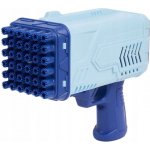 Pistole na bubliny s osvětlením + náplň 100 ml Modrá – Hledejceny.cz