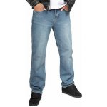Meatfly pánské rifle Justyn Reborn Dirty washed denim modrá – Sleviste.cz