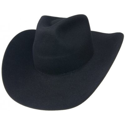 Westernový klobouk černá Q9100 101080DC – Zboží Mobilmania