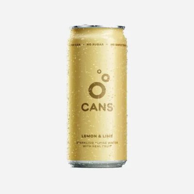 Cans Sycená voda s příchutí citronu a limetky 12 x 330 ml – Hledejceny.cz