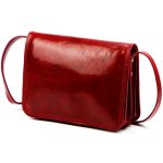 Florence kožená kabelka 108 červená – Sleviste.cz