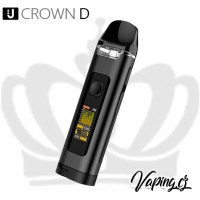 Uwell Crown D 35W 1100 mAh Černá 1 ks – Zboží Mobilmania