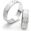 Prsteny Aranys Snubní prsteny stříbrné 02247