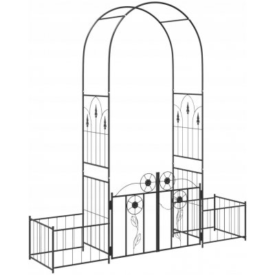 Kovová pergola VidaXL oblouk 218 cm – Hledejceny.cz