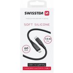 Swissten 71534010 USB-C / Lightning, 1,5m, černý – Zboží Mobilmania