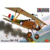 Sběratelský model Kovozávody Prostějov Nieuport Ni 16 'Other services' 3x camo 1:72