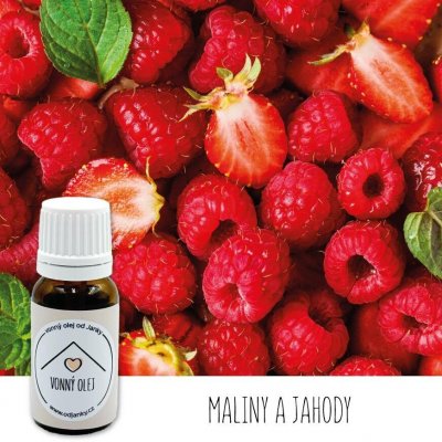 Od Janky Vonný olej Maliny a jahody 10 ml – Hledejceny.cz