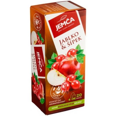 Jemča JABLKO A ŠÍPEK 20 X 2 g