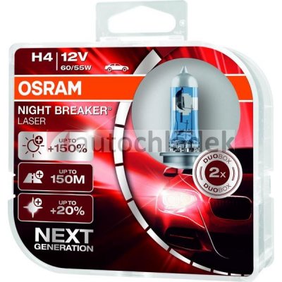 Osram NBL Next Generation H4 P43t 12V 60/55W 2ks – Zboží Mobilmania