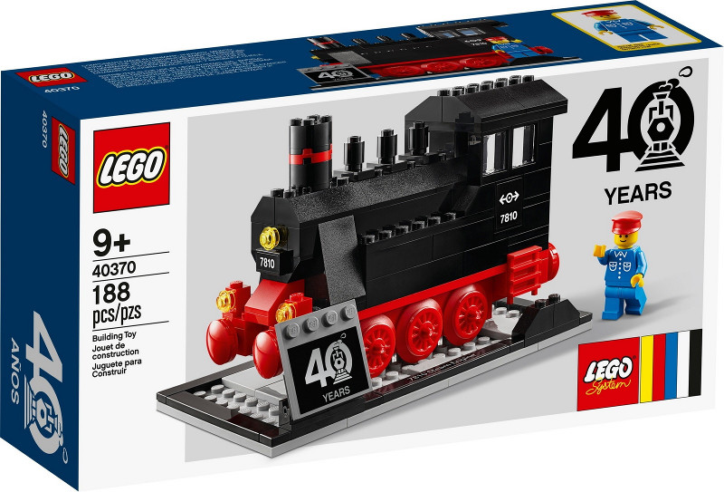 LEGO® Exclusive 40370 Steam Engine promotional