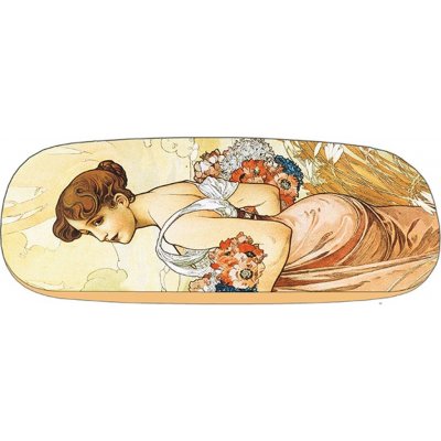 Plumeria pouzdro na brýle pevné Summer Alfons Mucha – Zboží Mobilmania