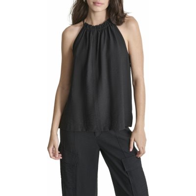 DKNY S L HLTR CRNKL BLSE BLACK – Zboží Dáma