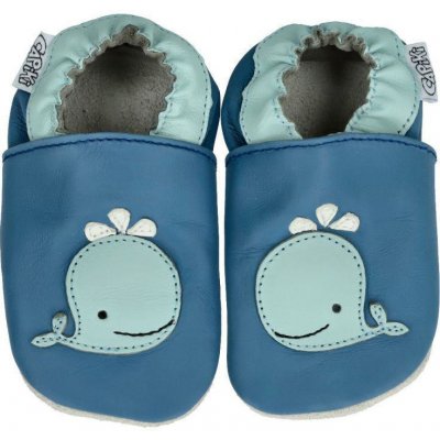 Capiki kožené velrybka modrá – Zboží Dáma