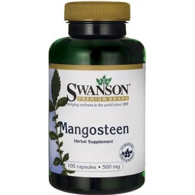 Swanson Mangosteen 500 mg 100 kapslí