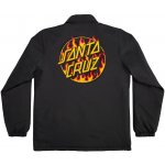 Santa Cruz bunda Thrasher Flame Dot Coach Jacket Mens Santa Cruz Black – Hledejceny.cz