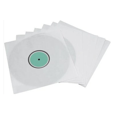 Hama vnitřní ochranné obaly na gramofonové desky (vinyl/LP), bílé, 10 ks – Zboží Mobilmania