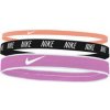 Čelenka do vlasů Nike mixed width headbands 3pk | N.000.2548.645.OS | Vícebarevná | UNI