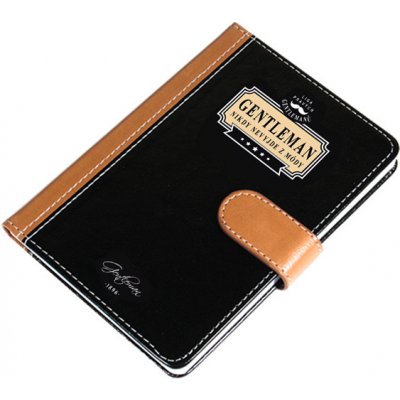 Nekupto Luxusní zápisník Gentleman nevyjde z módy 10,7 x 14,9 x 1,6 cm – Zboží Mobilmania