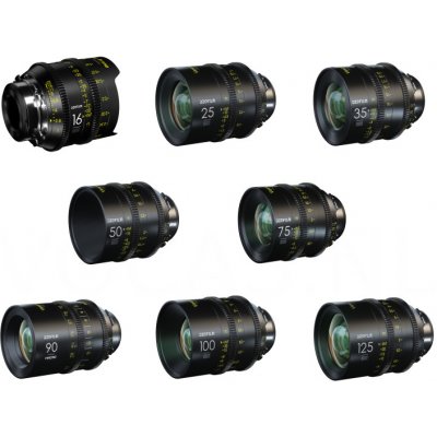 DZO Optics DZOFILM Vespid Prime 8-Lens Kit - PL Mount (16/25/35/50/75/90/100/125mm)
