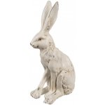 Béžová antik velikonoční dekorace zajíc 8*5*13 cm – Hledejceny.cz