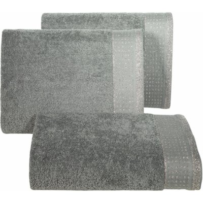 Eurofirany sada ručníků LUNA5 30 x 50 cm šedá 6 ks