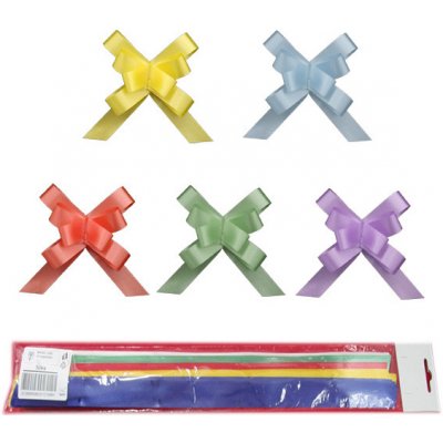 Stahovací mašle Basic 2/50 - pastelové barvy (50 ks/bal) – Zboží Mobilmania