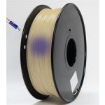 Pro3D ABS 1,75mm, 1kg, bílá->fialová - barva se mění pod UV světlem – Zboží Živě