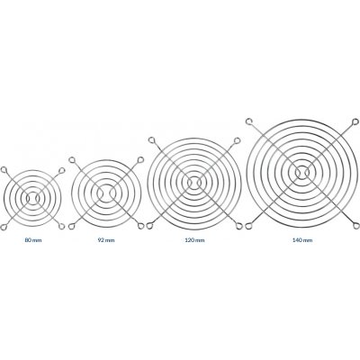 ARCTIC Fan Grill 92 mm ACFAN00086A – Zboží Mobilmania