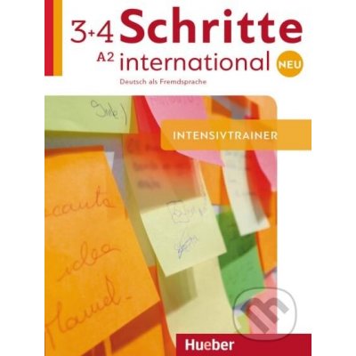 Schritte international Neu 3+4 Intensivtrainer A2 - interaktive Version - Daniela Niebisch – Zboží Mobilmania