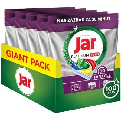Jar Platinum Plus kapsle na nádobí 5 x 20 ks – Zboží Dáma